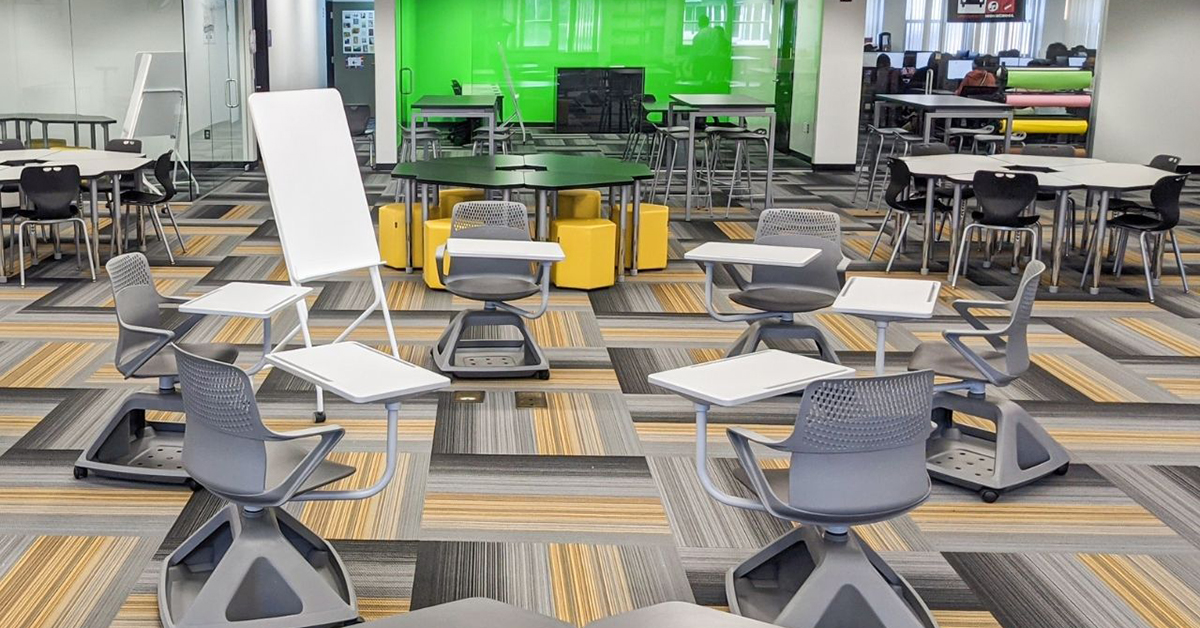 Modern active learning classroom furniture