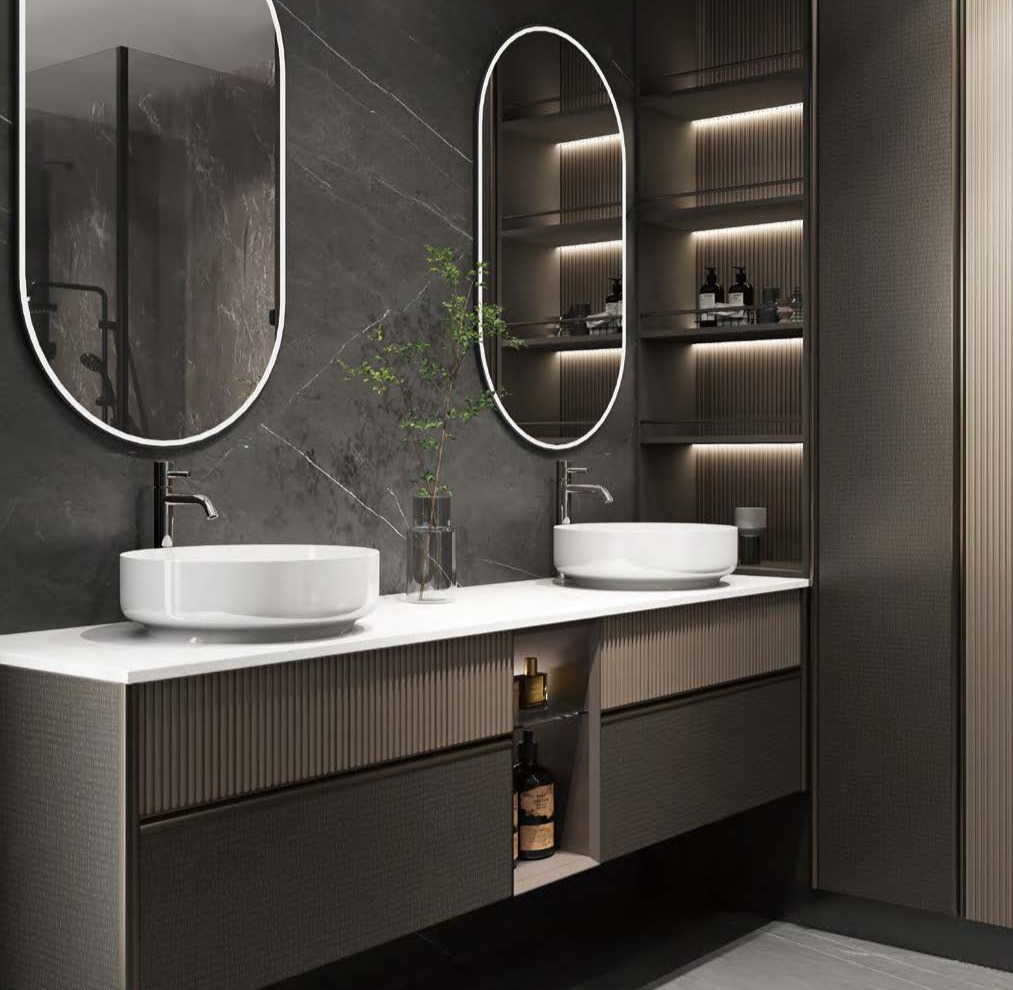 Custom bathroom vanity